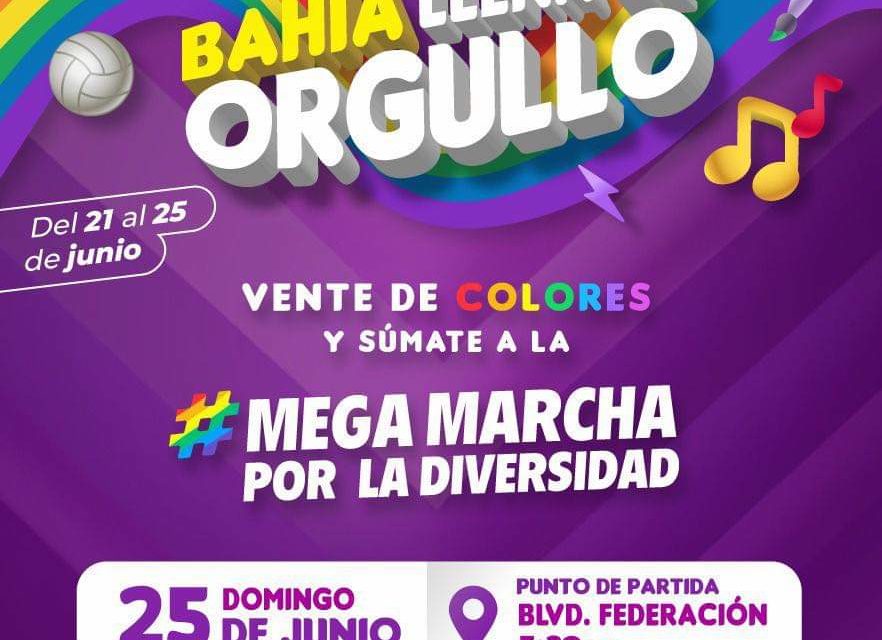 BAHÍA DE BANDERAS SE VISTE DE COLORES EN EL MARCO DEL DÍA MUNDIAL DEL ORGULLO LGBT