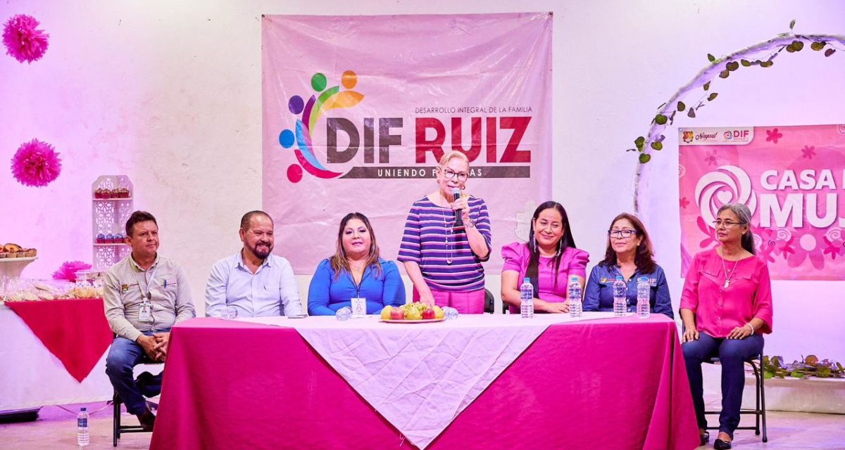 GARANTIZA DIF NAYARIT PROFESIONALIZACIÓN Y ALIMENTACIÓN A FAMILIAS DE RUIZ