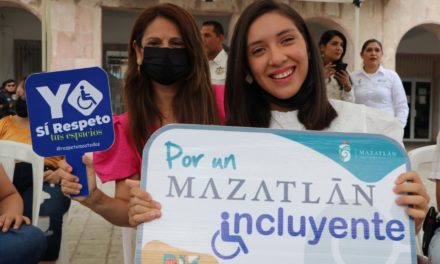 Gobierno Municipal y el Sistema DIF Mazatlán arrancan la campaña ‘Yo si respeto tus espacios’