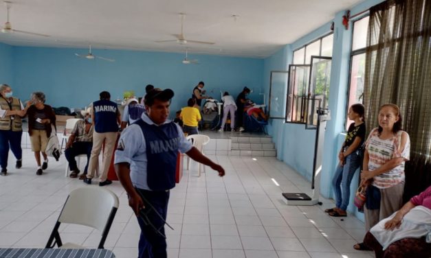 MARINA, EN COORDINACIÓN CON IMSS, IMPLEMENTA PROGRAMA DE ATENCIÓN MÉDICA DE PRIMER CONTACTO EN LUGARES DE DIFÍCIL ACCESO, EN MUNICIPIOS DE NAYARIT