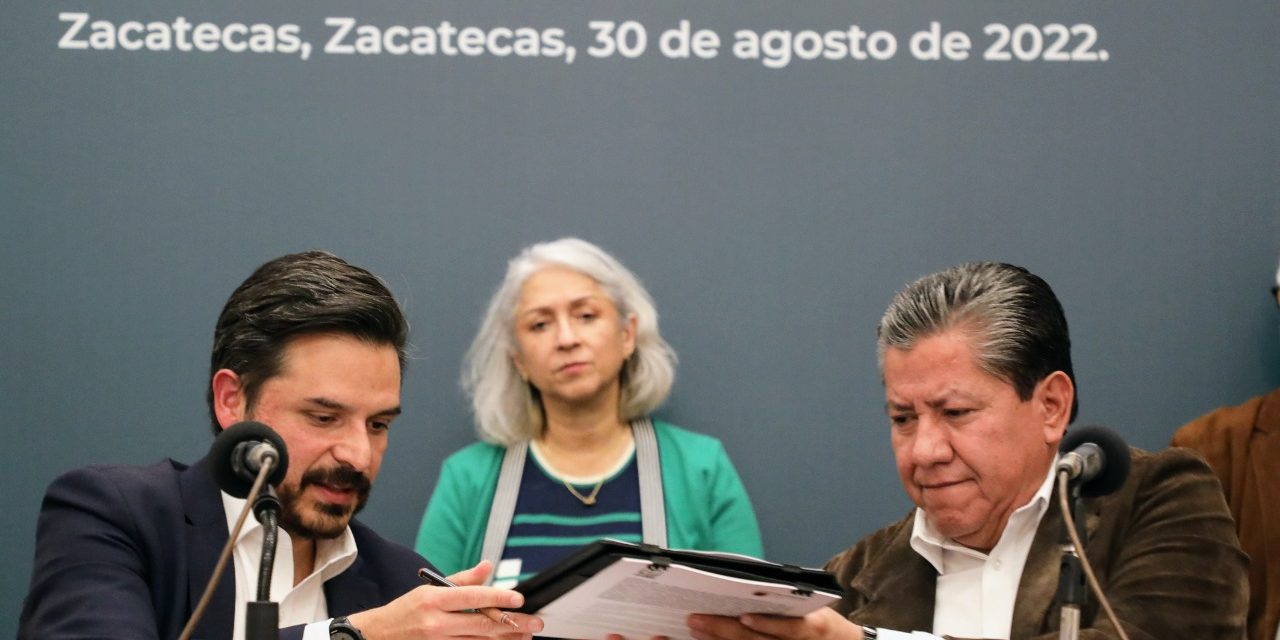 Suscriben IMSS y Gobierno de Zacatecas acuerdo para ampliar IMSS-BIENESTAR en la entidad