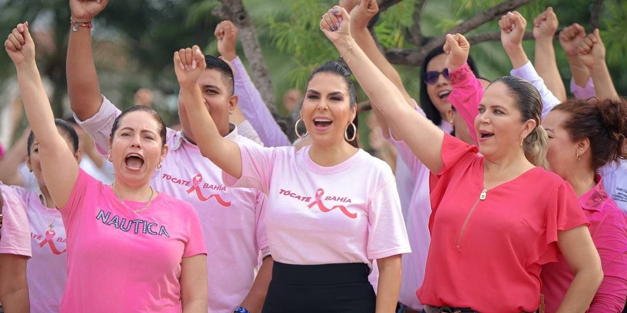 Gobierno de Bahía de Banderas, presente en lucha contra el cáncer de mama