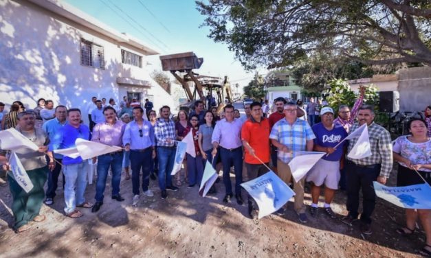 ARRANCA LA PAVIMENTACIÓN DE LA CALLE FRANCISCO SOLÍS EN LA COLONIA SÁNCHEZ CELIS.