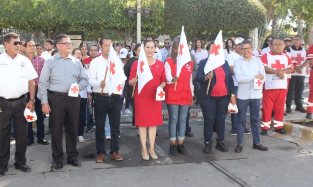 INICIA LA COLECTA DE CRUZ ROJA MEXICANA, QUE ESTE AÑO TIENE COMO META RECAUDAR 400 MIL PESOS.