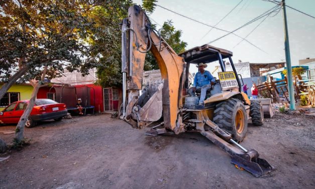 400 habitantes de Fraccionamiento El progreso, serán beneficiados con obra de pavimentación