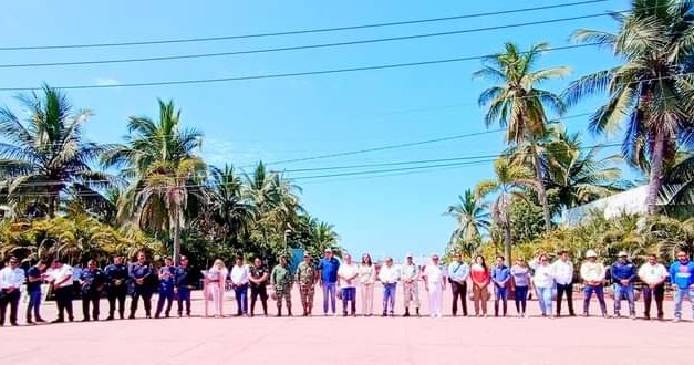 DAN BANDERAZO EN SAN BLAS DE INICIO AL OPERATIVO SEGURO SEMANA SANTA NAYARIT 2023