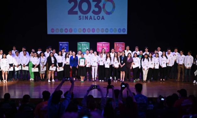 JÓVENES MAZATLECOS TOMAN PROTESTA COMO EMBAJADORES Y VOLUNTARIOS 2030- SINALOA.