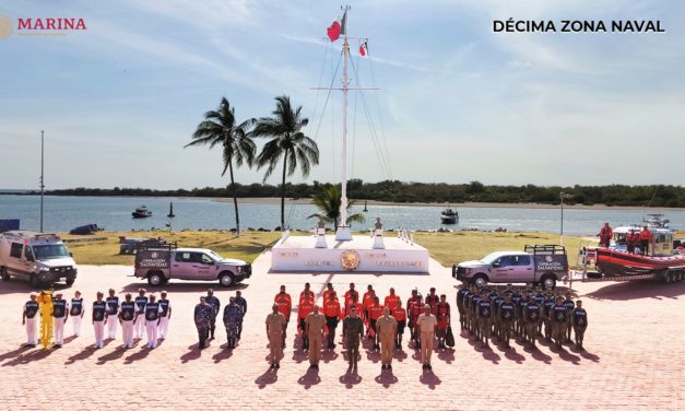 LA SECRETARÍA DE MARINA A TRAVÉS DE LA ARMADA DE MÉXICO IMPLEMENTA LA «OPERACIÓN SALVAVIDAS, SEMANA SANTA 2023», EN LA DÉCIMA ZONA NAVAL.