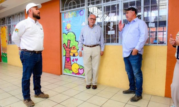 CONTINÚA LA MEJORA A INFRAESTRUCTURA EDUCATIVA EN TEPIC. MIGUEL ÁNGEL NAVARRO QUINTERO