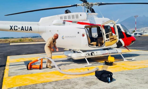 AGRADECE MIGUEL ÁNGEL NAVARRO QUINTERO, SOLIDARIDAD DEL PRESIDENTE DE MÉXICO, PARA MITIGAR INCENDIO