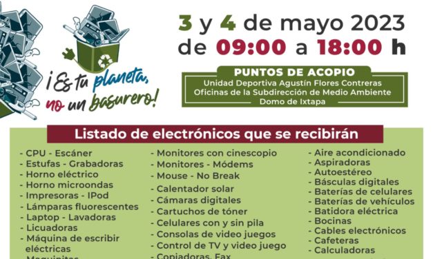 <strong>Organizan Primera Campaña de Electroacopio en la ciudad</strong>