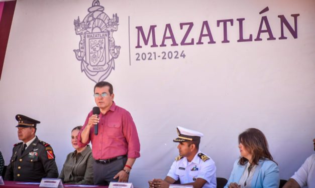 GOBIERNO MUNICIPAL REALIZÓ LUNES CÍVICO EN LA SECUNDARIA NUEVA CREACIÓN EN SANTA TERESA