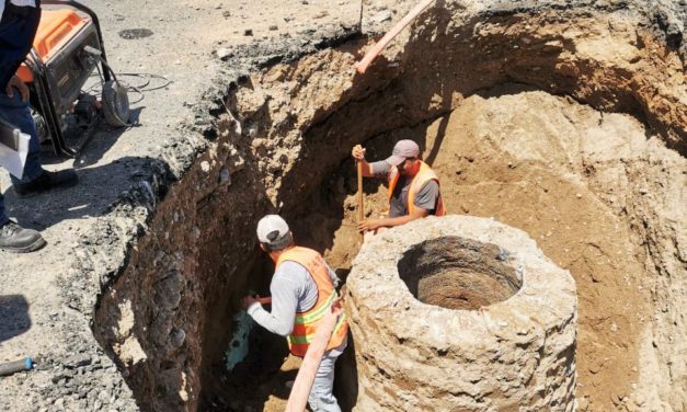 EN MARCHA OBRA EN LA AVENIDA PRISCILIANO SÁNCHEZ