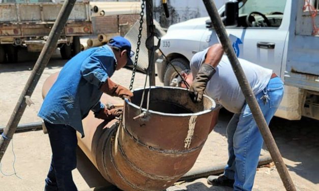 PROGRAMA SEAPAL REHABILITACIÓN EN DESCARGA DEL TANQUE AGUA AZUL