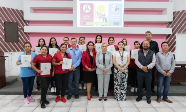 CONCLUYE DIF NAYARIT CAPACITACIÓN A PERSONAL DE LA CASA HOGAR