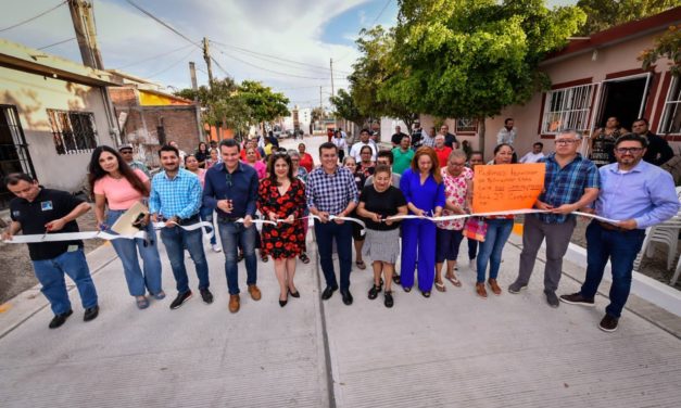 NOS RESOLVIERON UN GRAN PROBLEMA QUE PADECÍAMOS EN TEMPORADA DE LLUVIAS, DORA ESTHELA SIQUEROS AGUILERA VECINA DE VALLES DEL EJIDO