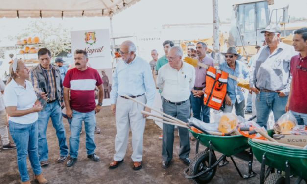 Apoyo y reconocimiento a trabajadores de Infraestructura. Miguel Ángel Navarro Quintero