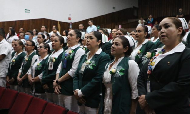EN EL DÍA INTERNACIONAL DE LA ENFERMERÍA, ENTREGA IMSS NAYARIT RECONOCIMIENTOS A SU PERSONAL