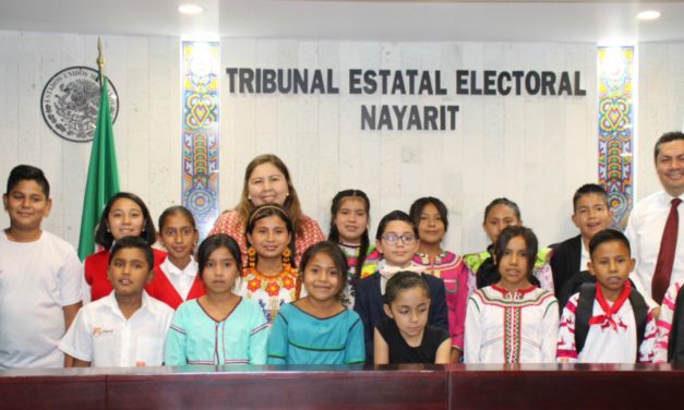 SIGNIFICATIVA EXPERIENCIA PARA LAS Y LOS NIÑOS PARTICIPANTES EN LA ACTIVIDAD TRIBUNAL ELECTORAL INFANTIL NAYARIT 2023