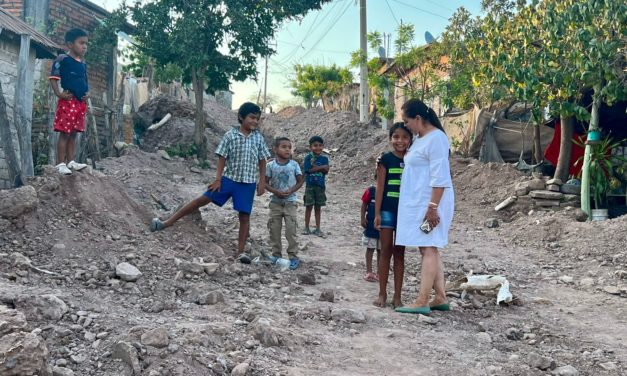 AVANZAN TRABAJOS DE PAVIMENTACIÓN DE LA CALLE, PROLONGACIÓN IGNACIO ALLENDE