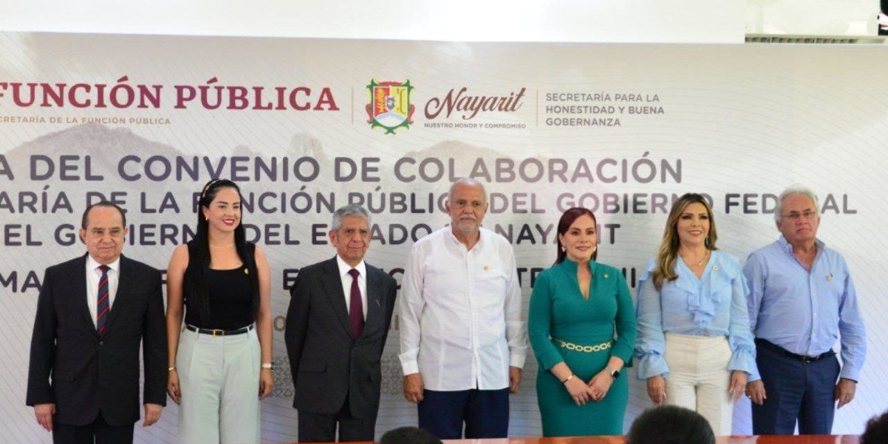 GOBIERNO DE NAYARIT Y SFP ACUERDAN MEDIDAS PARA CONTRIBUIR A UN EFECTIVO SERVICIO PÚBLICO CON INTEGRIDAD