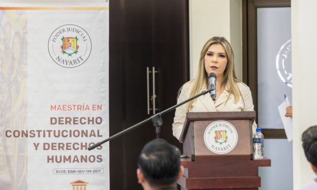 DIO INICIO EL PODER JUDICIAL A LA MAESTRÍA EN DERECHO CONSTITUCIONAL Y DERECHOS HUMANOS