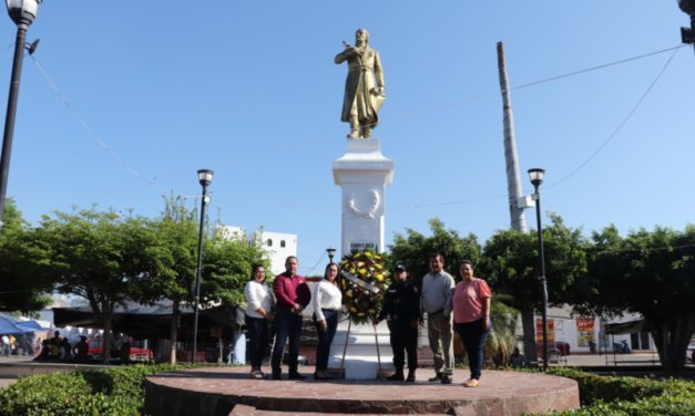 CONMEMORAN AUTORIDADES EL 212 ANIVERSARIO LUCTUOSO DE DON MIGUEL HIDALGO Y COSTILLA.