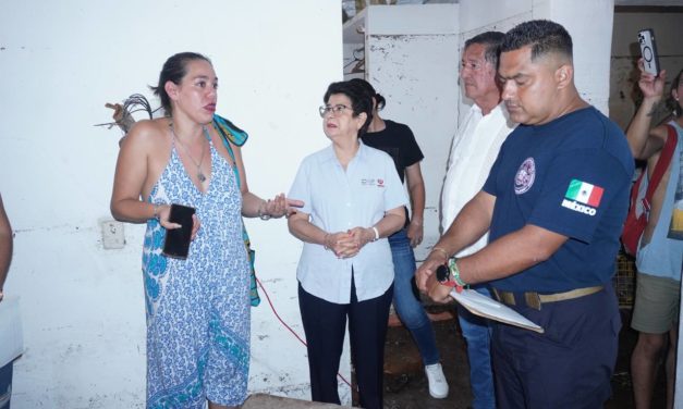 ATIENDE EL PROFE MICHEL ZONAS AFECTADAS POR INUNDACIONES