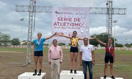 Con éxito concluyó él encuentro atlético “Serie de Atletismo 2023 Santiago Ixcuintla”