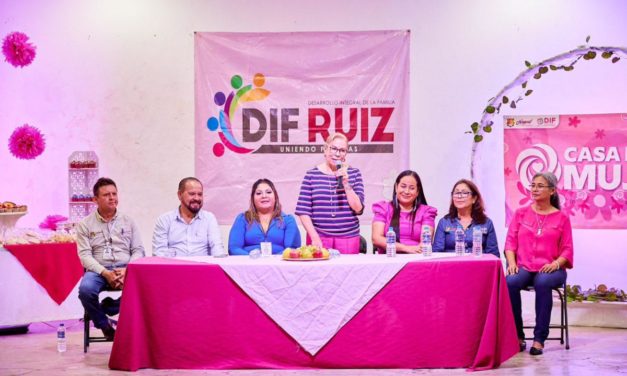 GARANTIZA DIF NAYARIT PROFESIONALIZACIÓN Y ALIMENTACIÓN A FAMILIAS DE RUIZ