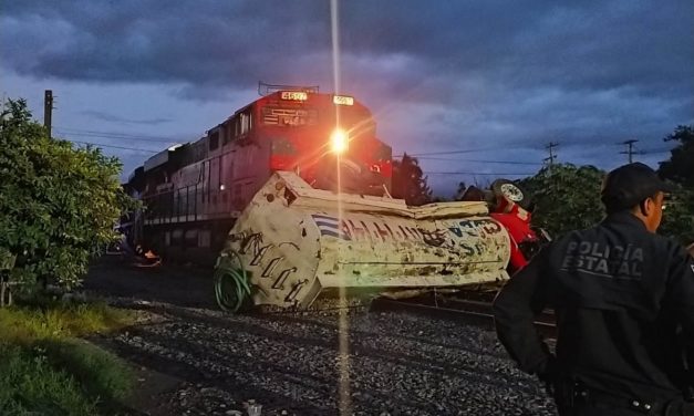 ATIENDE SSPC REPORTE DE ACCIDENTE FERROVIARIO EN LA CAPITAL NAYARITA