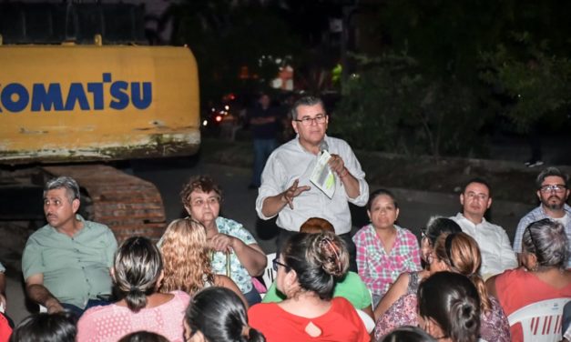 ARRANCA EDGAR GONZÁLEZ TRABAJOS DEL COLECTOR DELFIN EN EL ALARCÓN.