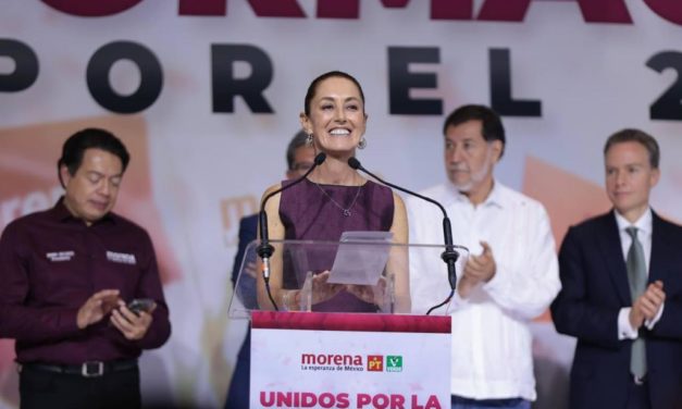 CLAUDIA SHEINBAUM ES ELECTA COMO COORDINADORA NACIONAL DE LA DEFENSA DE LA CUARTA TRANSFORMACIÓN