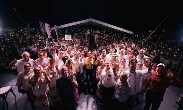 QUE LLEGUE LA TRANSFORMACIÓN AL ESTADO DE YUCATÁN, ASEGURA CLAUDIA SHEINBAUM TRAS SUMAR NUEVAS VOLUNTADES EN GIRA LA “ESPERANZA NOS UNE”