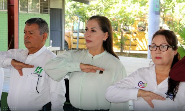 LA PRIMER EDIL DEL MUNICIPIO DA BANDERAZO DE INICIO DE LA SEMANA ESTATAL DEL ADOLESCENTE 2023