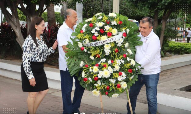 AUTORIDADES CONMEMORAN EL ANIVERSARIO LUCTUOSO DEL GENERAL RAMÓN CORONA