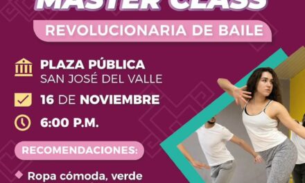 HABRÁ MASTER CLASS REVOLUCIONARIA DE BAILE EN BAHÍA DE BANDERAS