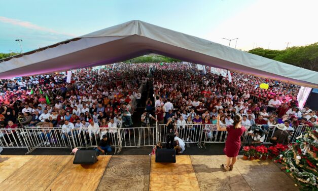 DURANTE SU PRECAMPAÑA, CLAUDIA SHEINBAUM, EN 2023 SE REUNIÓ CON MÁS DE 400 MIL MILITANTES Y SIMPATIZANTES