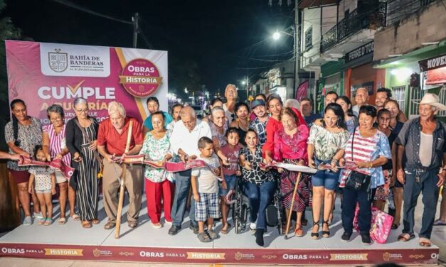 ENTREGA ALCALDESA LA NUEVA CALLE ZARAGOZA EN BUCERÍAS