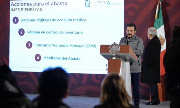 IMSS IMPLEMENTA MODELO CENTRAL, PÚBLICO Y ÚNICO PARA ASEGURAR EL ABASTO DE MEDICAMENTOS: ZOÉ ROBLEDO