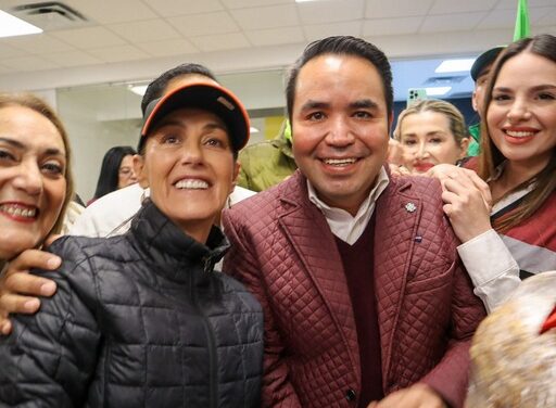 CLAUDIA SHEINBAUM LLEGA A SONORA EN UN AMBIENTE DE FIESTA Y ALEGRÍA
