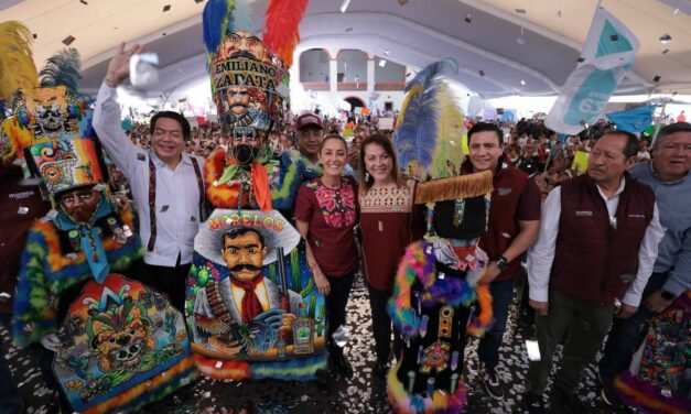 Claudia Sheinbaum llama a la unidad para dar continuidad a la 4T desde Yautepec, Morelos