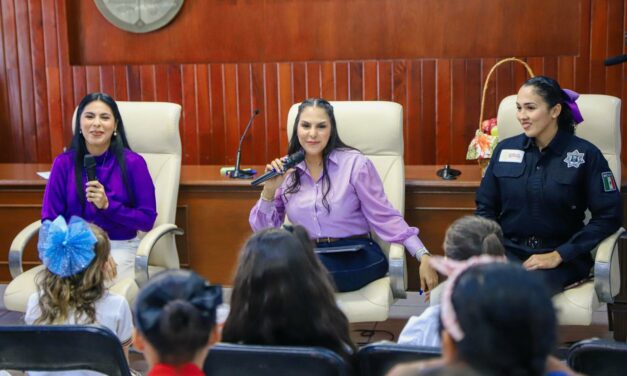 LA ALCALDESA MIRTHA VILLALVAZO SE REÚNE CON REPRESENTANTES DE LA NIÑEZ PARA UN INTERCAMBIO DE IDEAS