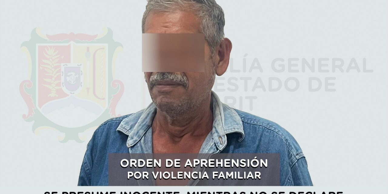 APREHENDIDO EN BAHÍA DE BANDERAS POR VIOLENCIA FAMILIAR