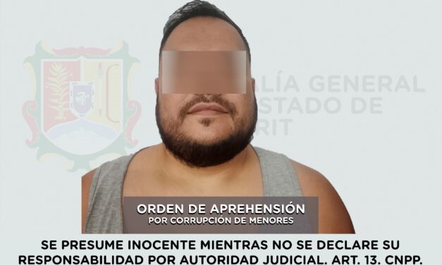DETENIDO EN BAHÍA DE BANDERAS POR CORRUPCIÓN DE MENORES