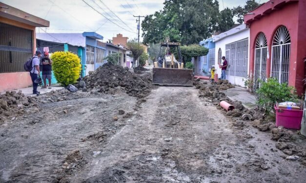 SE SUPERVISAN TRABAJOS EN LA COLONIA HOGAR DEL PESCADOR