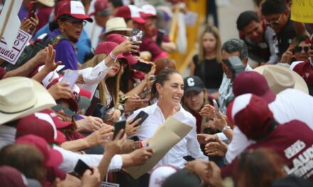 “VENIMOS DE UN MOVIMIENTO SOCIAL QUE CONQUISTÓ EL CORAZÓN DE MÉXICO EN 2018 Y QUE VA A TRIUNFAR EN 2024”: CLAUDIA SHEINBAUM DESDE GÓMEZ PALACIO, DURANGO