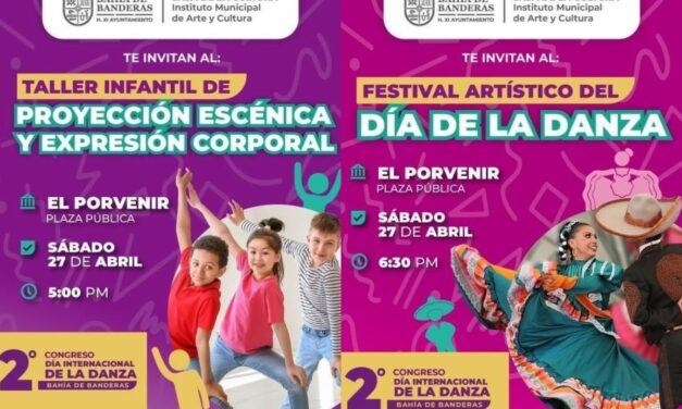 Invita el Instituto de Cultura a conmemorar el Día Internacional de la Danza con distintas actividades