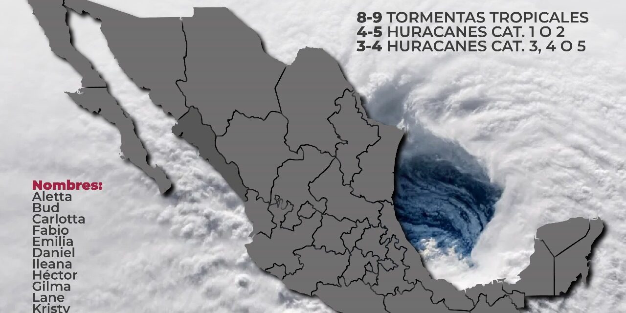 Mazatlán se prepara para temporada de lluvias y ciclones tropicales 2024