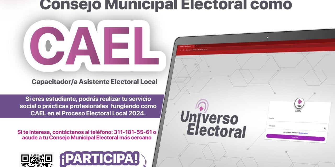 El IEEN oferta vacantes para Capacitador/a Asistente Electoral Local